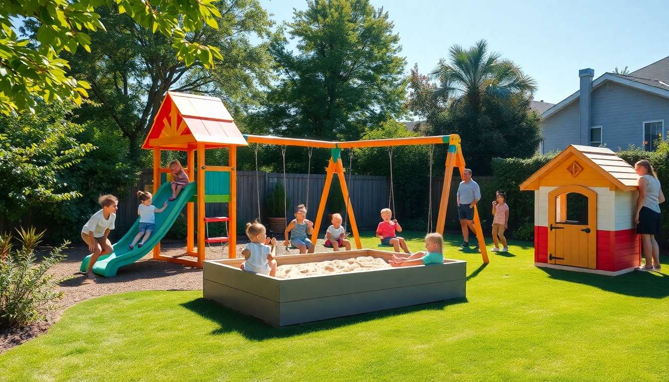 Am&eacute;nager un espace ludique pour enfants dans votre jardin