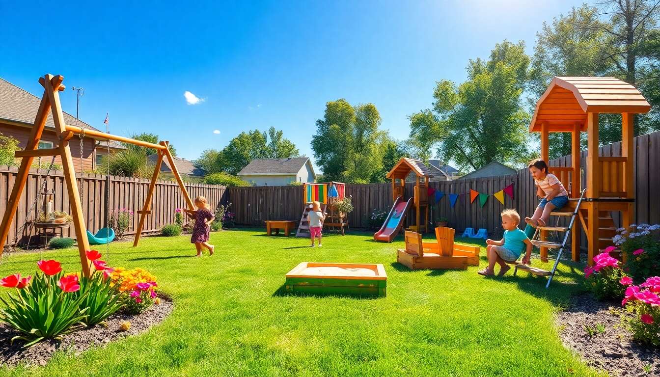 &eacute;quipements indispensables pour une aire de jeux r&eacute;ussie