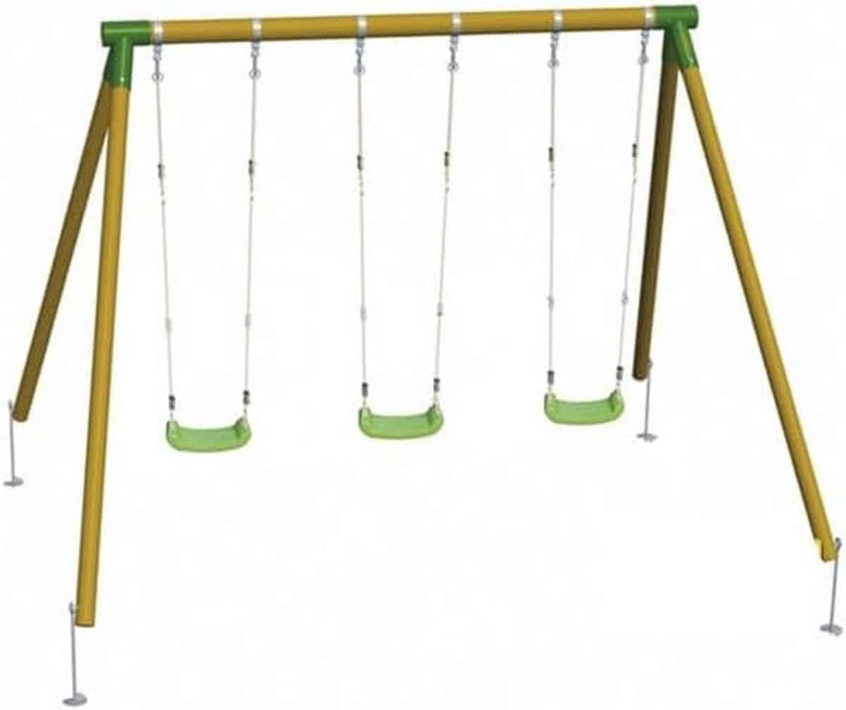 Test de la balançoire triple MASGAMES ETNA