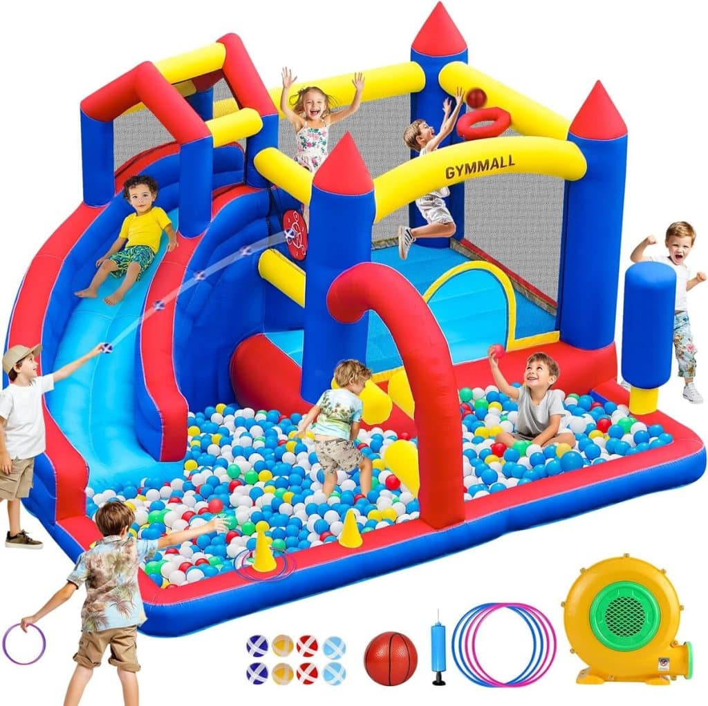 Test du château gonflable extérieur Gymmall : amusement garanti pour les enfants