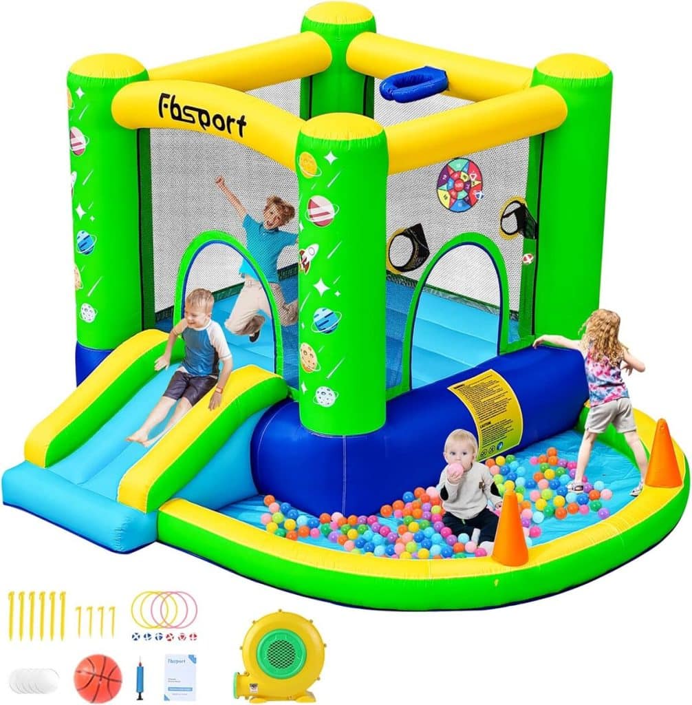 Test du château gonflable FBSPORT : l'aire de jeux ultime pour enfants