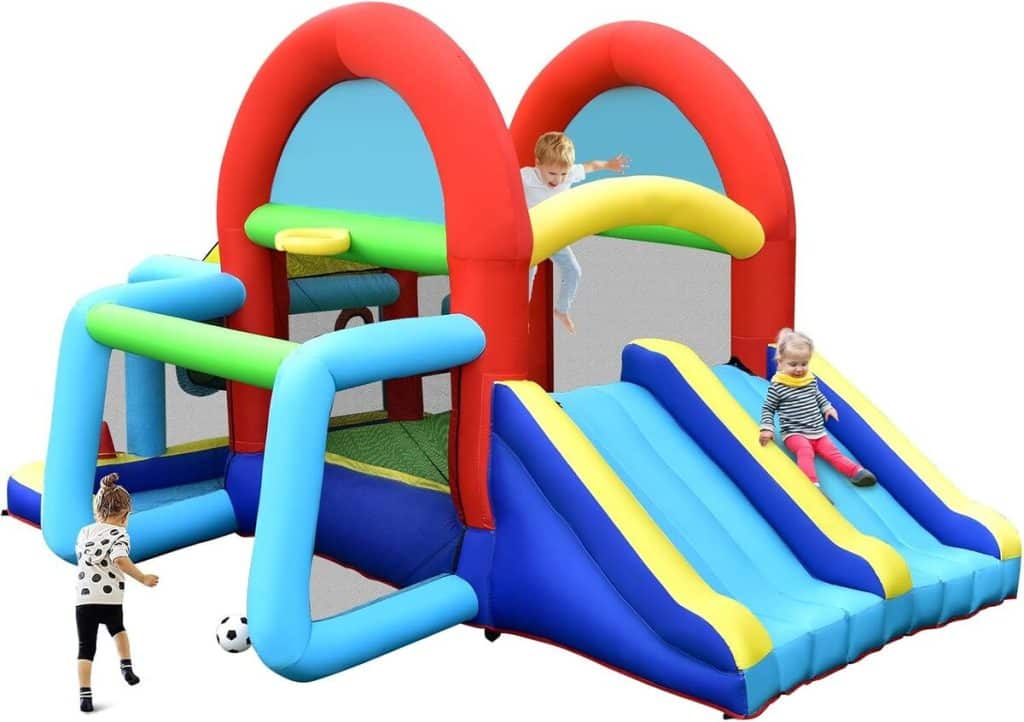 Test du château gonflable Lifezeal 8 en 1 : jeux et fun sans limites !