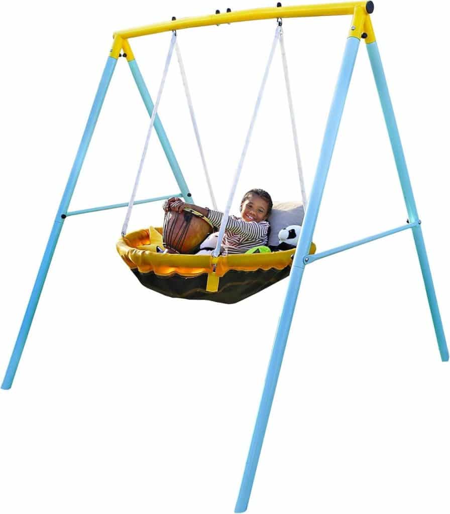 Test du portique Tiny Swing de SPORT INNOV : aventure et sécurité pour les enfants