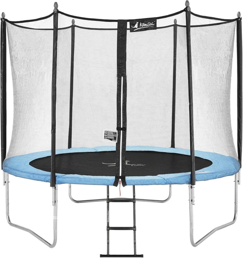 Test du trampoline de jardin Kangui : sécurité et montage à l'épreuve
