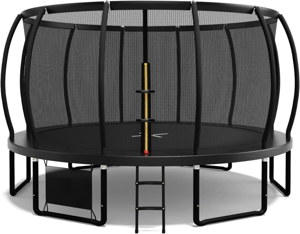 Test du trampoline d'extérieur Flamaker pour enfants : fun et sécurité garantis