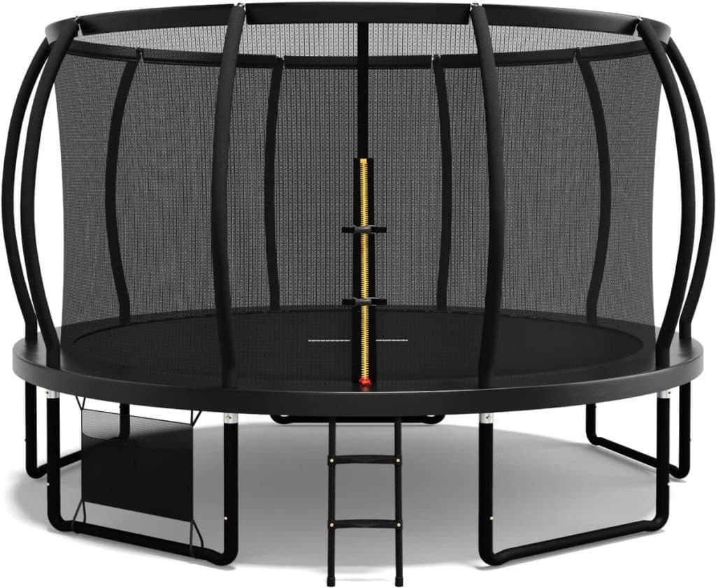 Test du trampoline d'extérieur Flamaker : sécurité et robustesse pour enfants