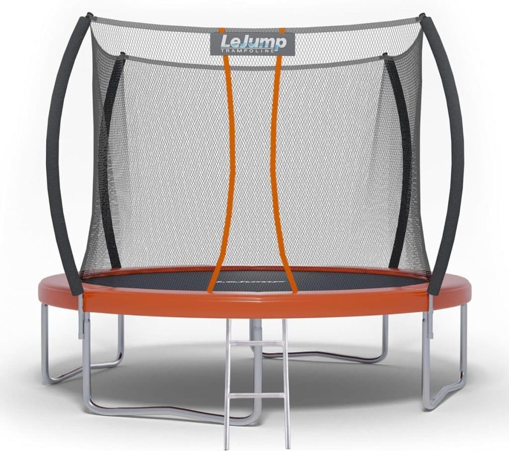 Test du trampoline extérieur LeJump 305 cm : amusement et sécurité pour les enfants
