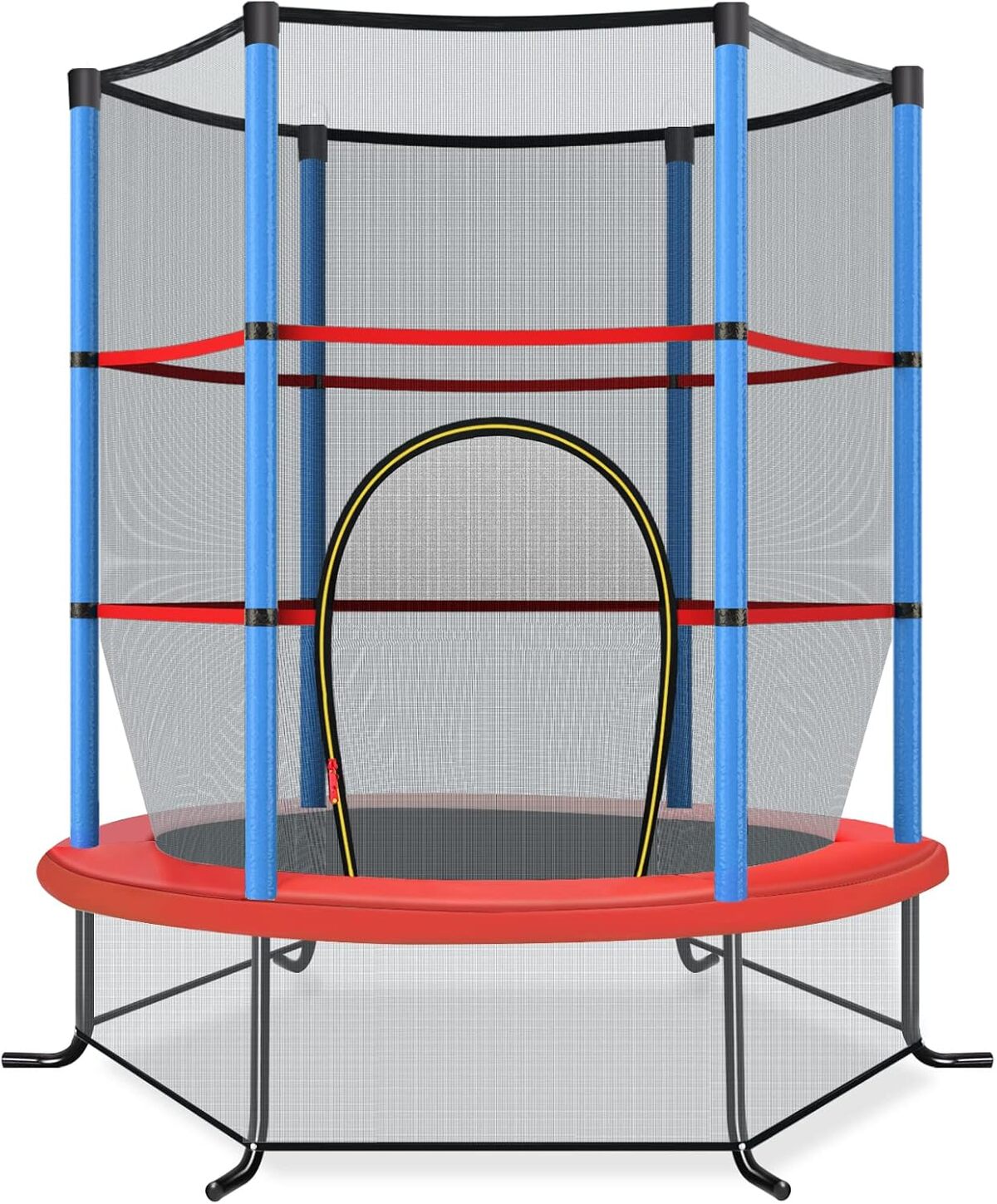 Test : trampoline extérieur Costway Ø165 cm pour enfants