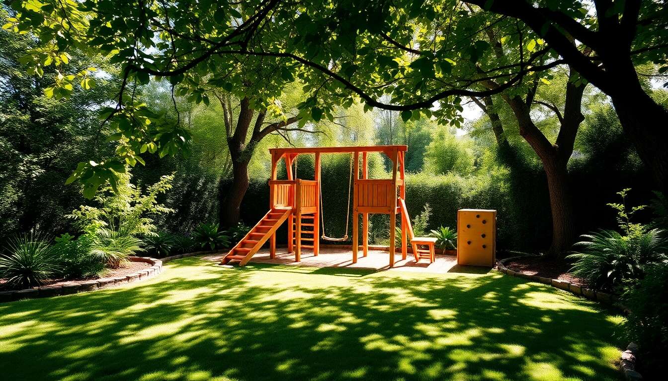 Aménager un espace de jeu en bois : inspirations et idées Aménager un espace de jeu en bois : inspirations et idées