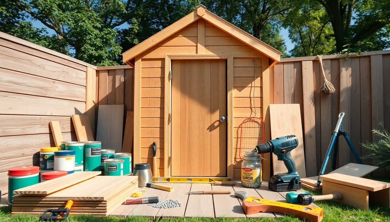 Réaliser le rêve d'enfance avec une jolie cabane