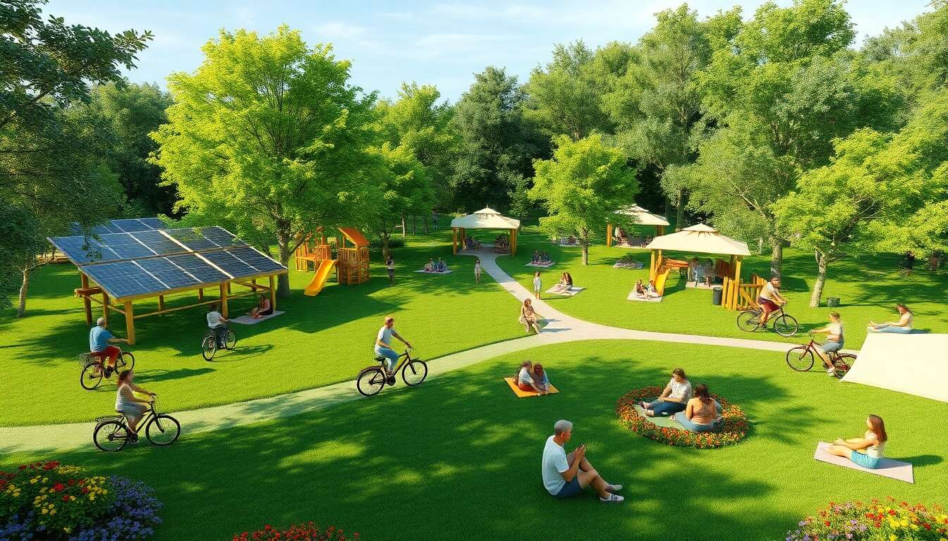 Intégration d'éléments naturels pour un cadre écologique Intégration d'éléments naturels pour un cadre écologique