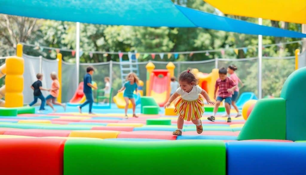 Jeux d'extérieur : opter pour une zone active en mousse