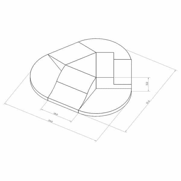 FDP SoftScape Playtime Junction 360° Climber Plus – Lot de 7 coussinets latéraux, structure de jeu actif d'intérieur pour tout-petits, enfants ; mousse souple sûre pour ramper, escalade, glisser (7