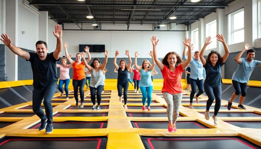 Jeux et exercices sur trampoline pour une coordination optimale