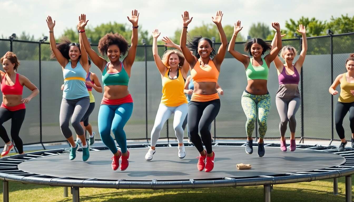Les bienfaits de l'entra&icirc;nement sur trampoline