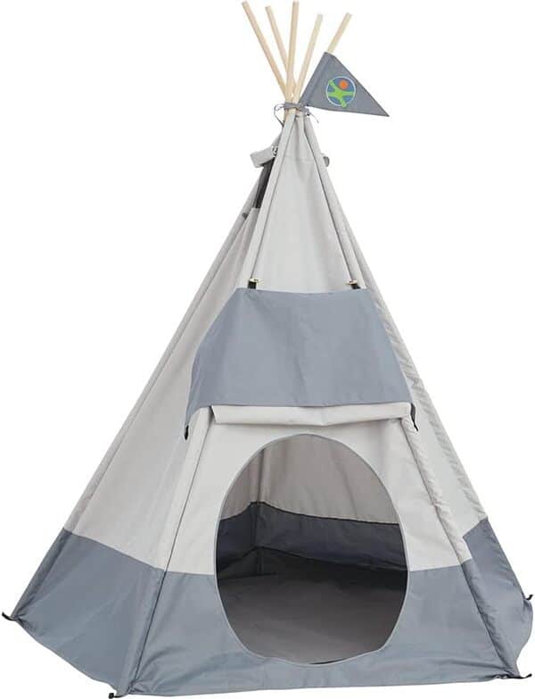 Terra Kids - Tipi - Tente intérieur et extérieur - Facile à Monter