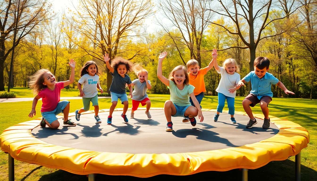 Stimuler la créativité grâce aux jeux sur trampoline Stimuler la créativité grâce aux jeux sur trampoline