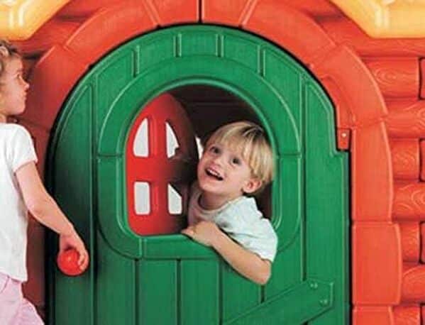 Feber Cabane - Maison de Jeux au Design cabane pour garçons et Filles de 2 à 5 Ans (Famosa 800002884)