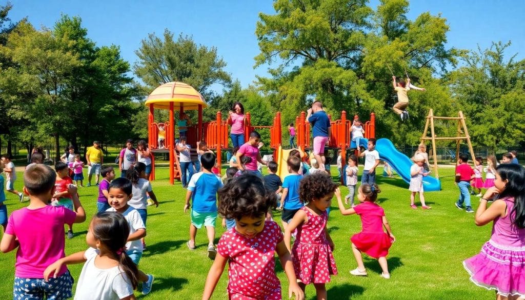 L'importance des aires de jeux pour le développement physique des enfants