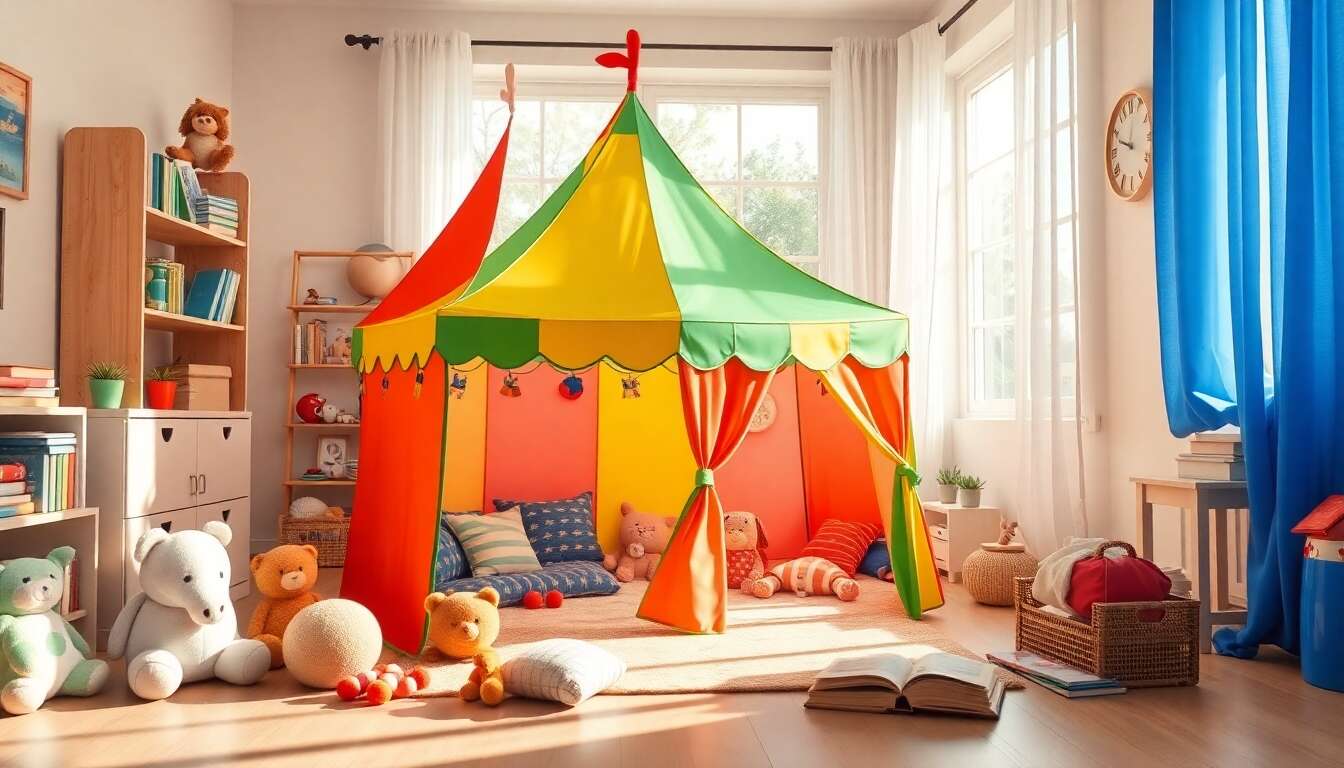 Pourquoi une tente de jeu stimule l'imaginaire des enfants