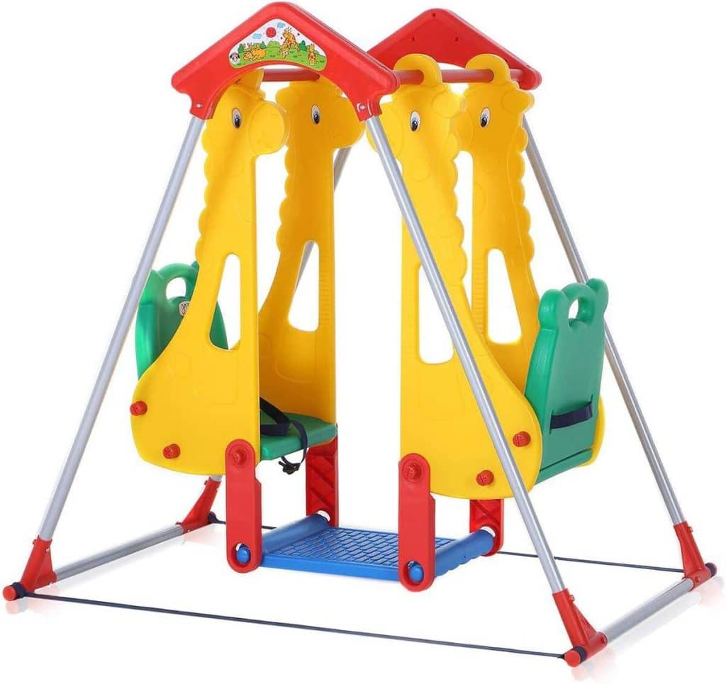 Test de la balançoire Baby Vif multicolore pour enfants