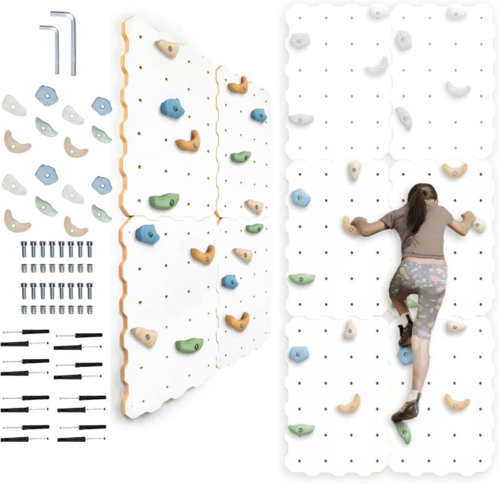 Test du mur d'escalade MAMOI® pour enfants : un module ludique et sécurisé