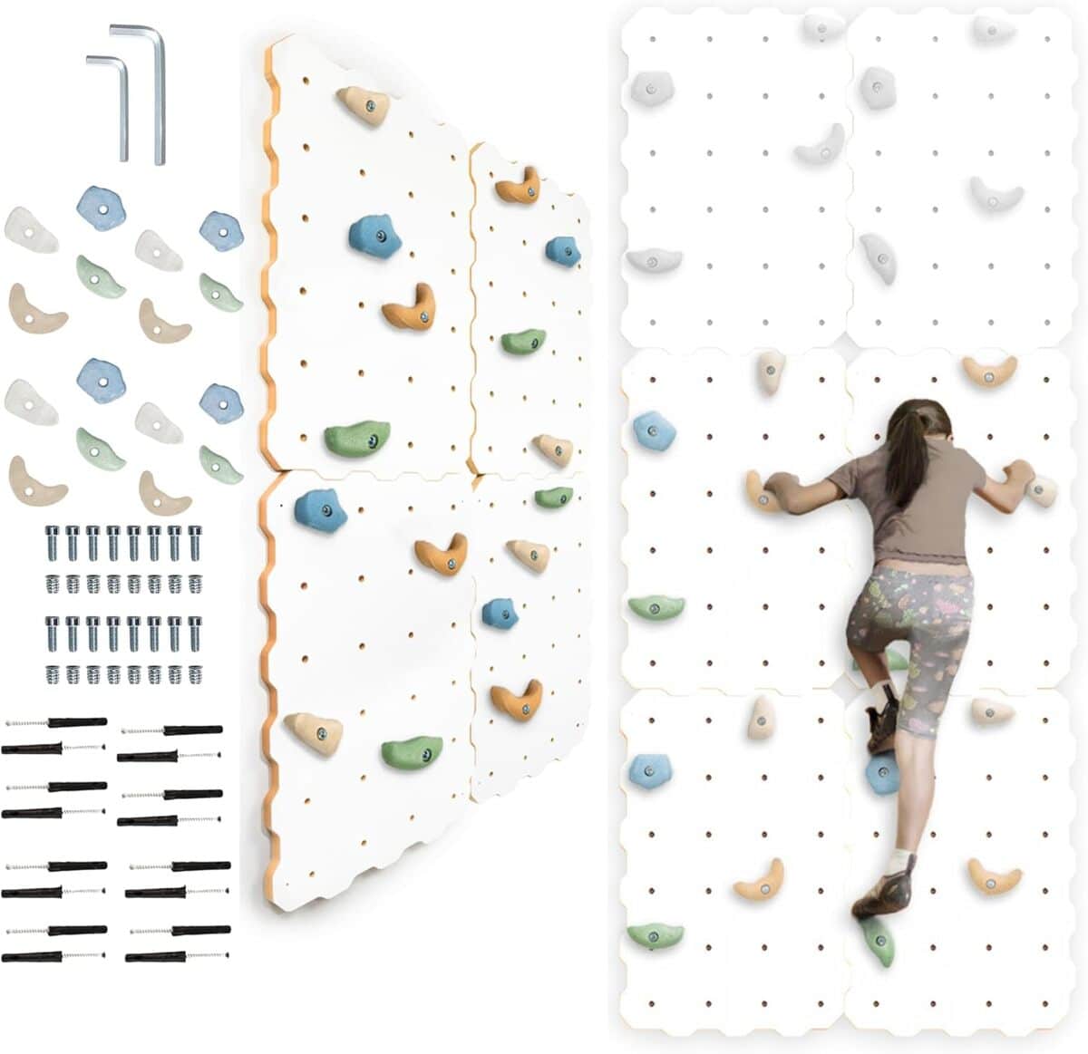 Test du mur d'escalade MAMOI® pour enfants : un module ludique et sécurisé