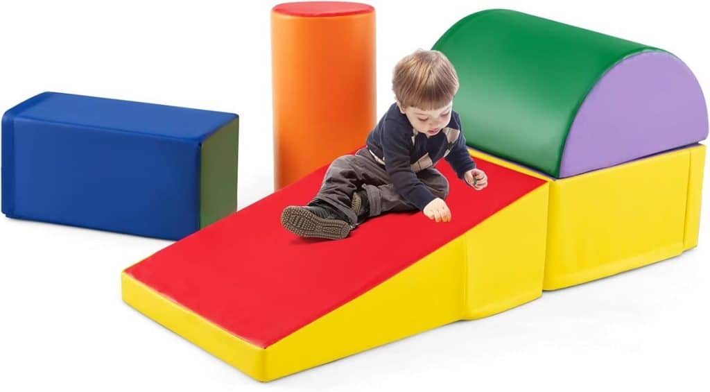 Test du parcours de motricité bébé Goplus 5 pcs : éveillez la curiosité des tout-petits