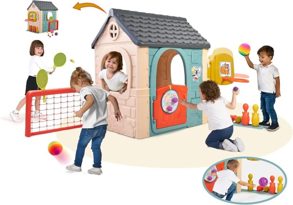 Test : maisonnette 6 activités FEBER, amusement garanti !