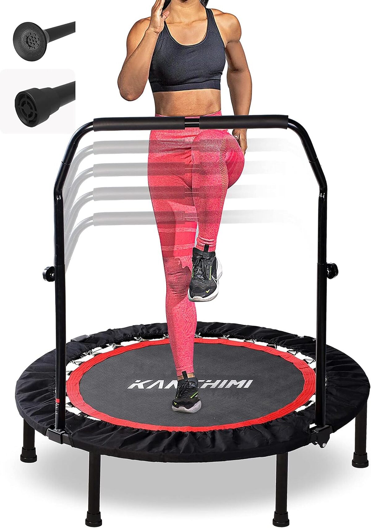 Test : mini trampoline Kanchimi d'intérieur pliable