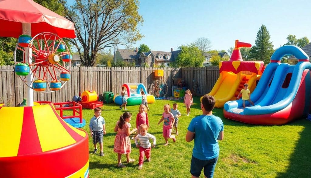Concevoir un mini parc d'attractions à domicile