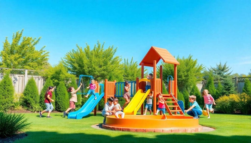 Quel âge pour les aires de jeux jardin ?