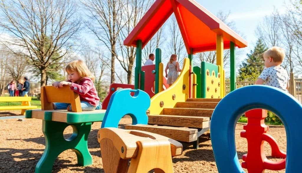 Matériaux durables : essentiels pour une aire de jeux extérieure