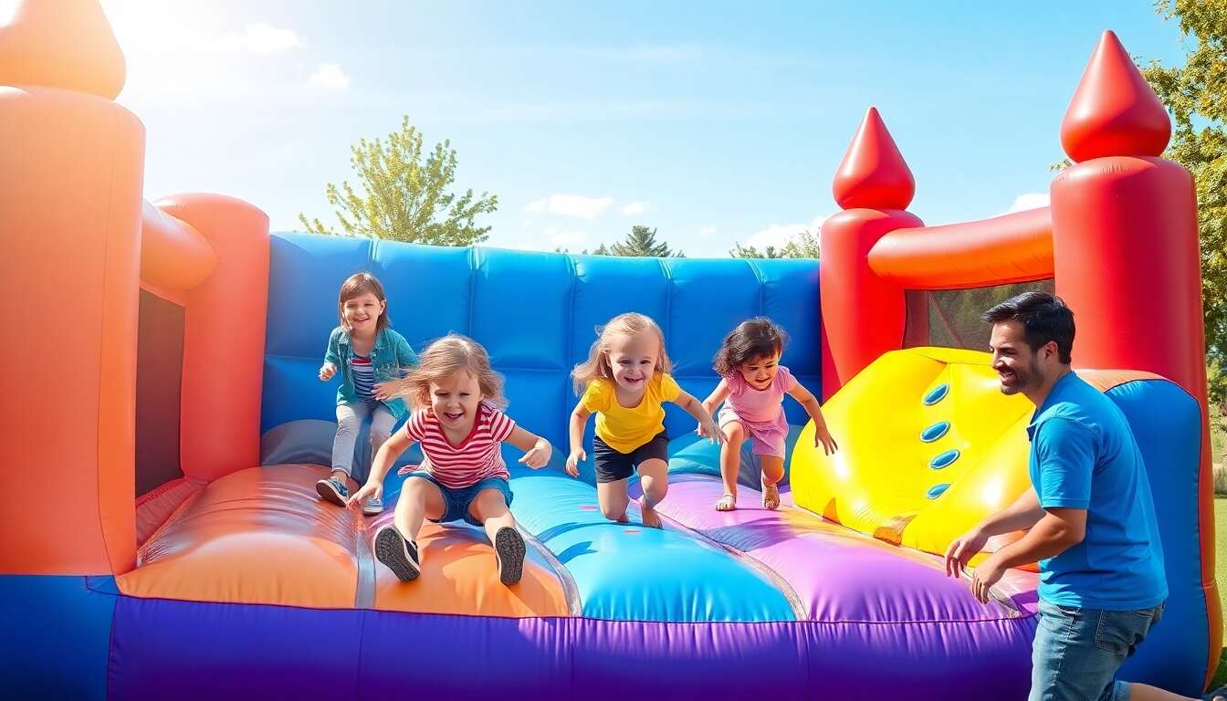 Jeux gonflables : à partir de quel âge sont-ils conseillés ?