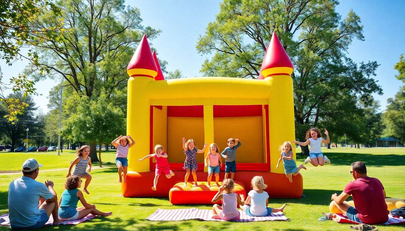 Installation et utilisation des jeux gonflables : conseils pratiques