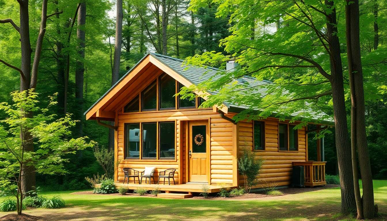 Optimiser l'espace avec une petite cabane