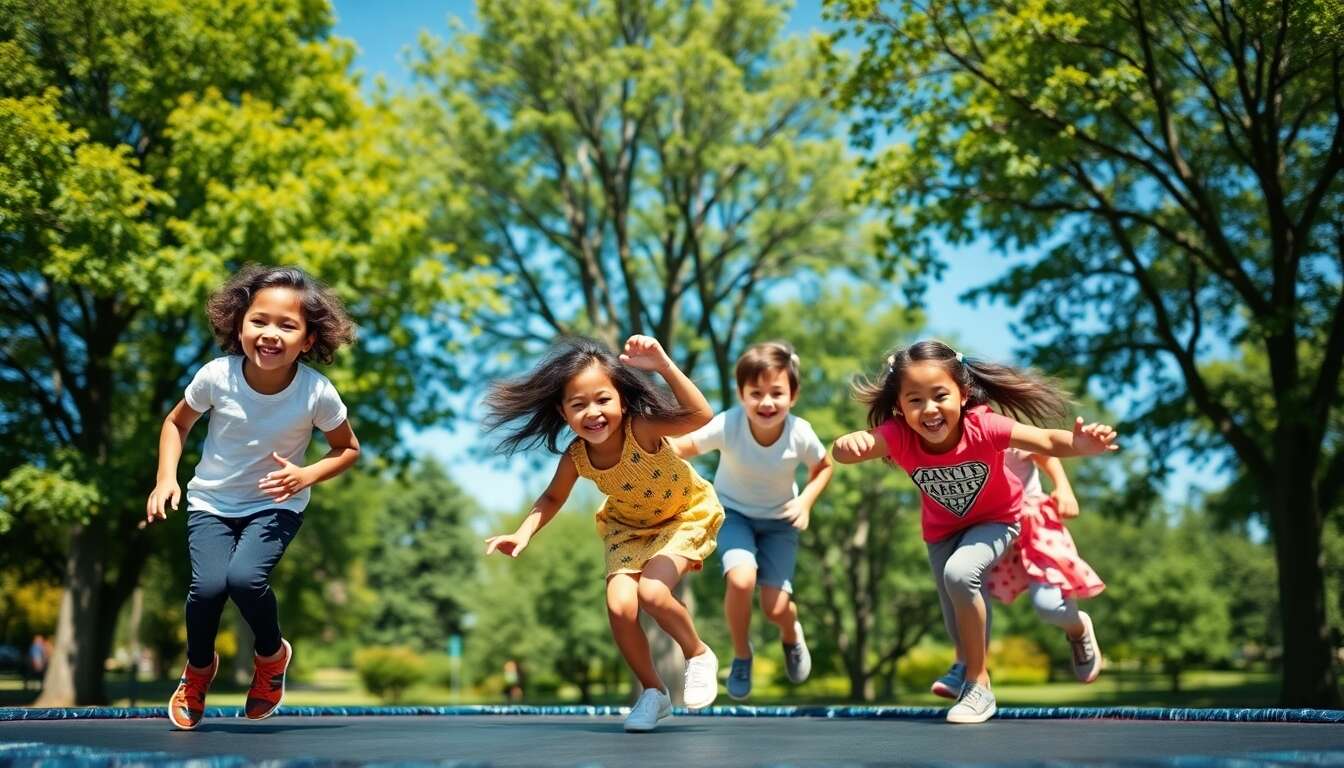 Les activit&eacute;s de rebondissement : un rem&egrave;de contre le surpoids infantile
