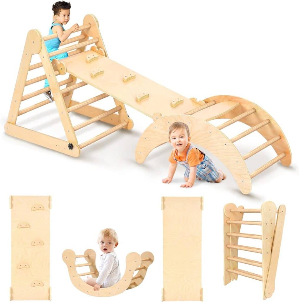 Test : cadre à grimper pliant Yoleo, innovation Montessori