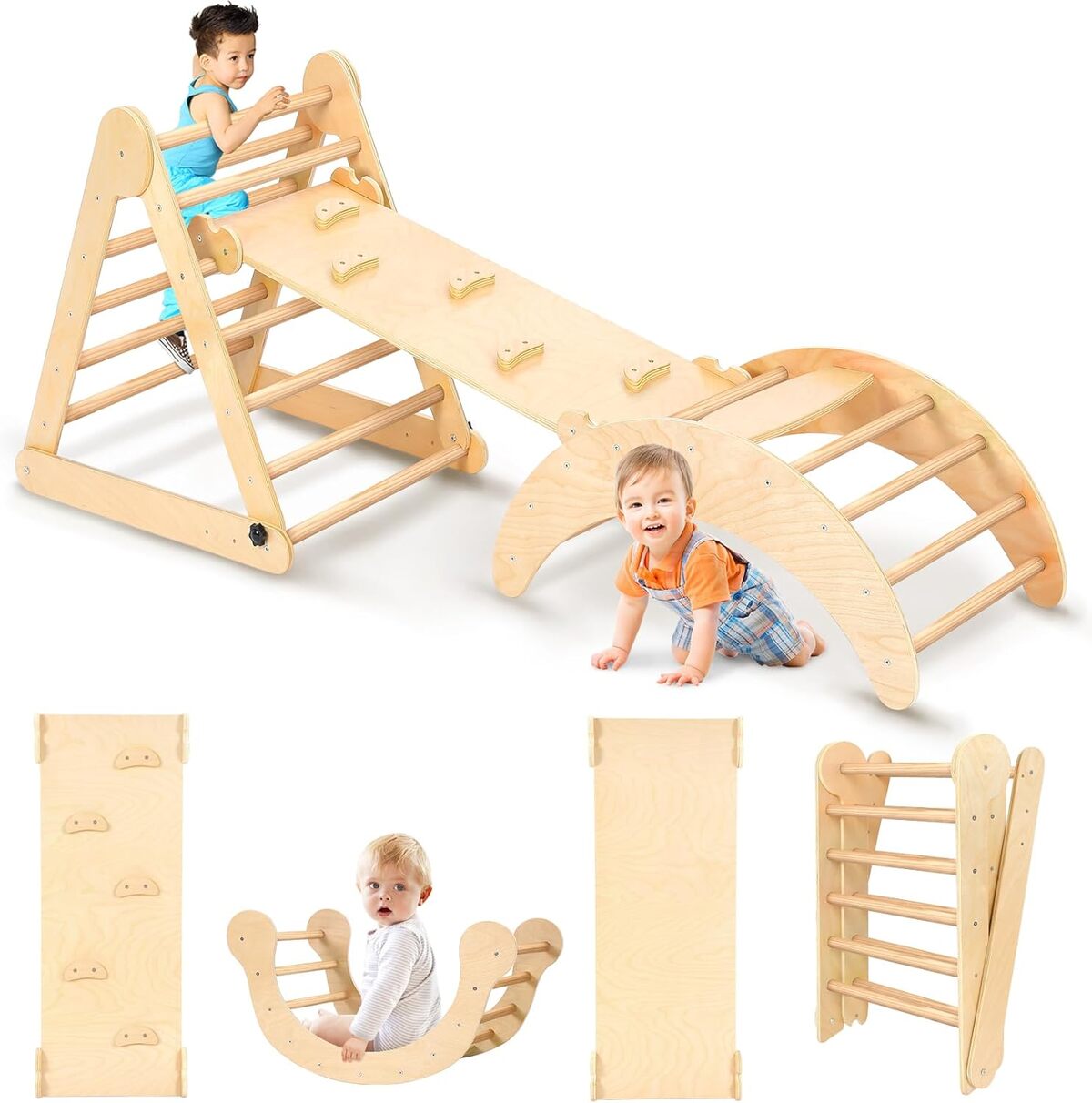 Test : cadre à grimper pliant Yoleo, innovation Montessori