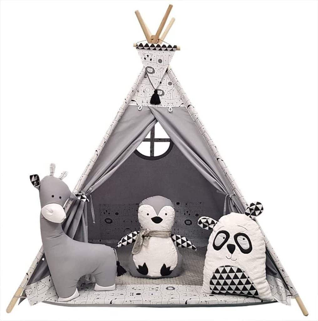 Test de la tente tipi Izabell pour enfants : un espace de jeu ludique