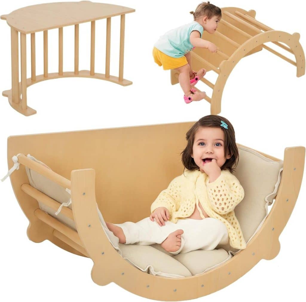 Test de l'arche escalade AIYAPLAY 3 en 1 pour enfants