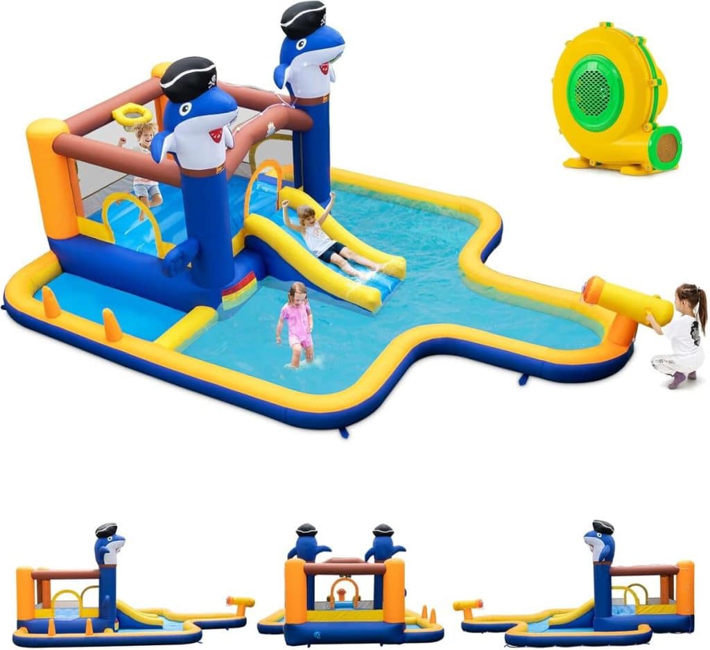 Test du château gonflable géant Goplus : amusement assuré !