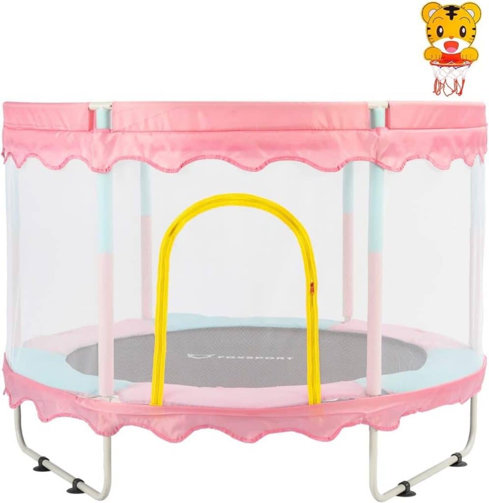 Test du trampoline K IKIDO : sauter en toute sécurité dès 2 ans