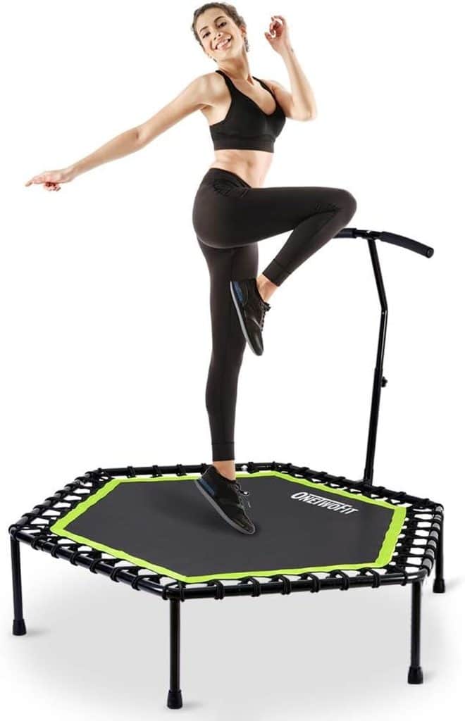 Test du trampoline Onetwofit OT064 : un allié fitness polyvalent