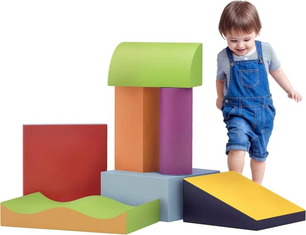 Test : modules en mousse HOMCOM pour motricité bébé