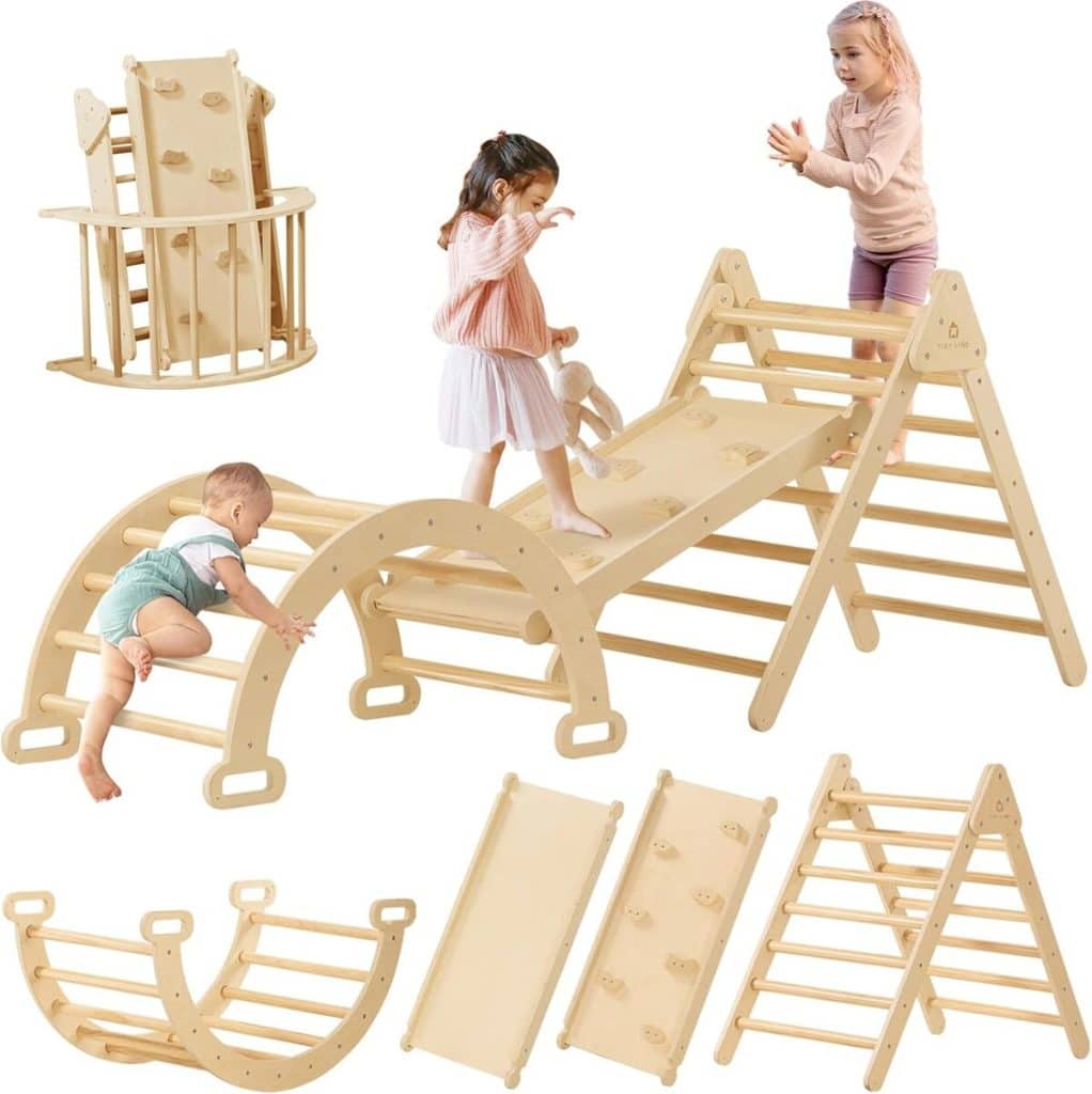 Test : structure d'escalade intérieure Tiny Land