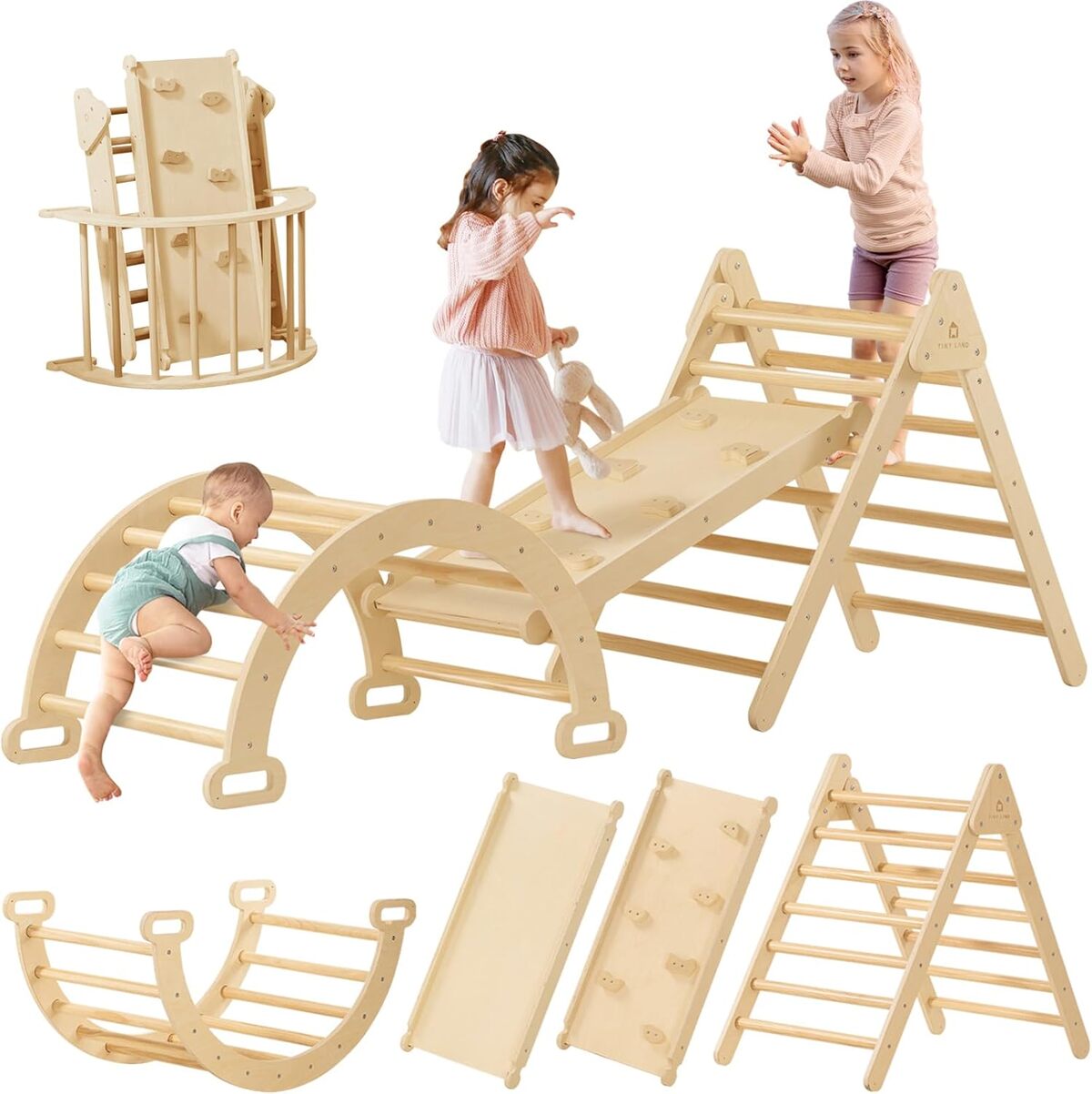 Test : structure d'escalade intérieure Tiny Land