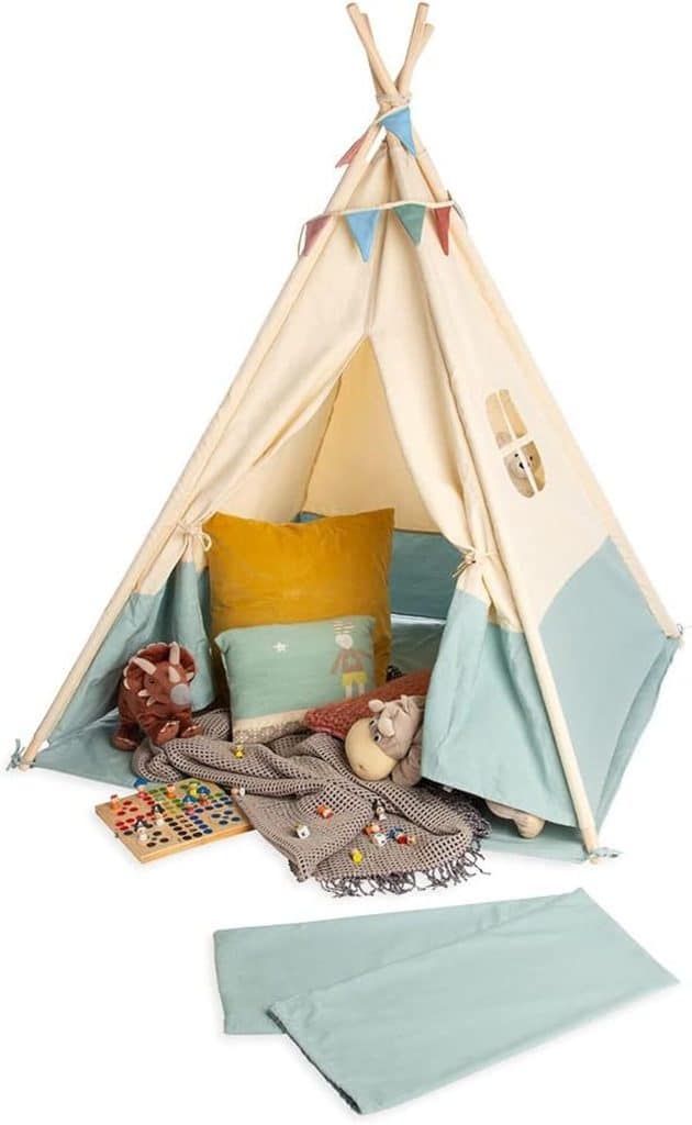 Test : tipi Yuma Pinolino pour enfants, l'aire de jeu idéale