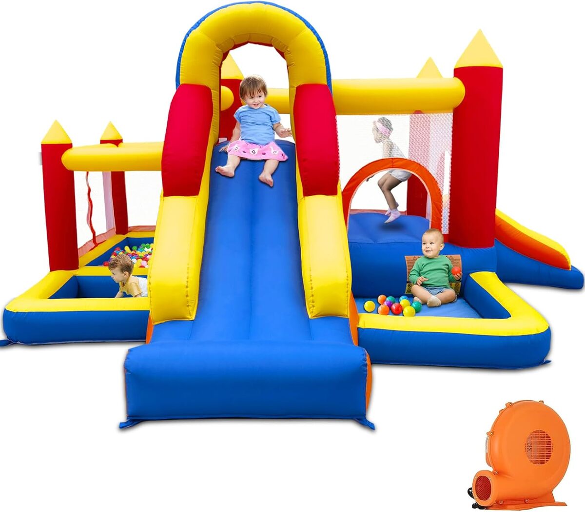 Test : chateau gonflable Ballsea intérieur XXL avec toboggan