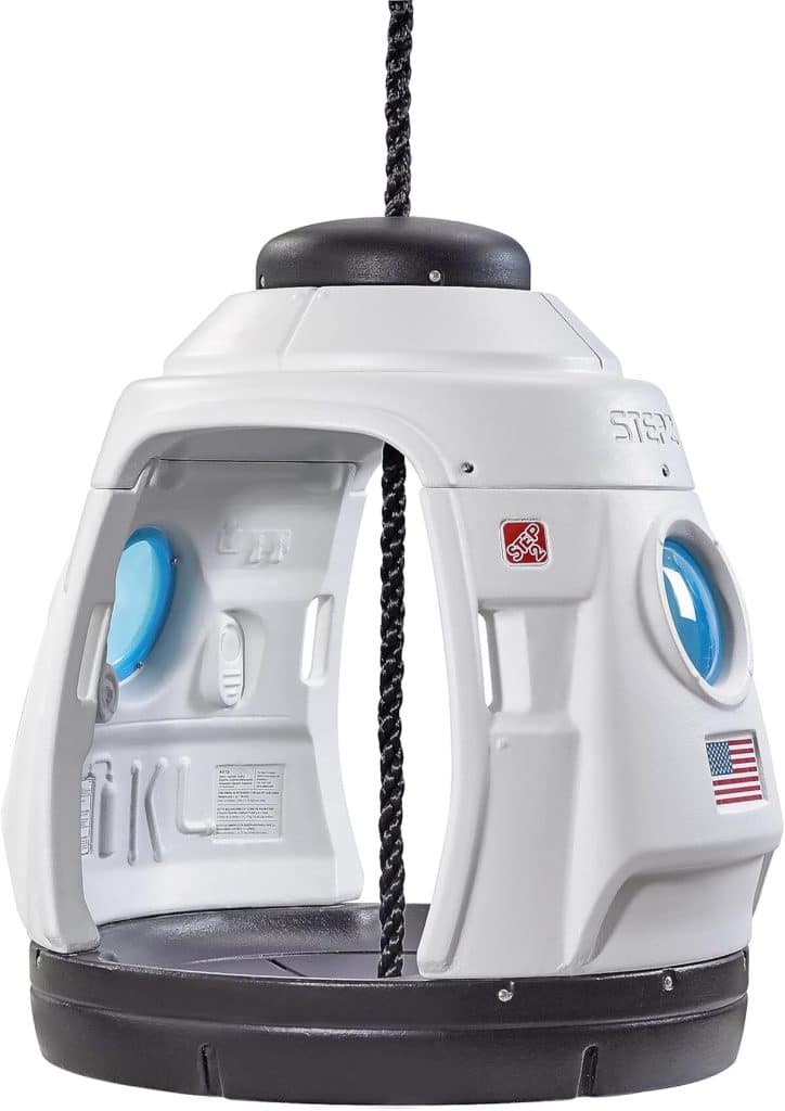 Test de la balançoire Step2 Space Capsule : aventure spatiale pour enfants